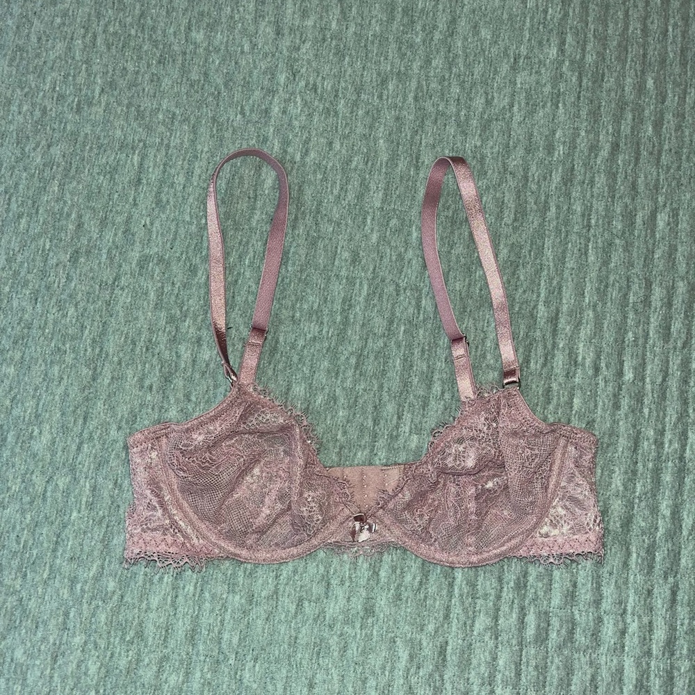 Target Purple Lace Underwire Bra Intimates
